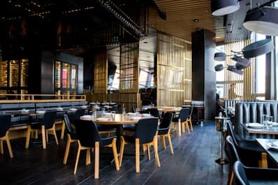 Wnętrze restauracji w Gdańsku